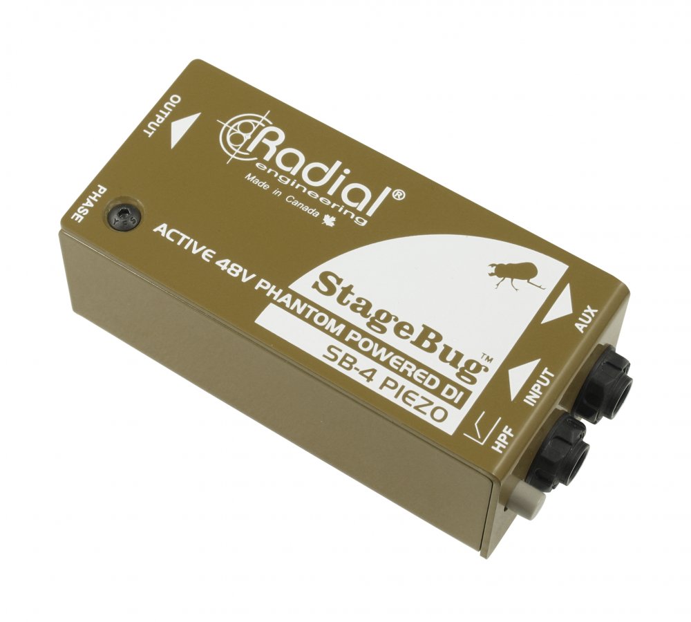Radial Engineering StageBug SB-4 Piezo Orchestra DI