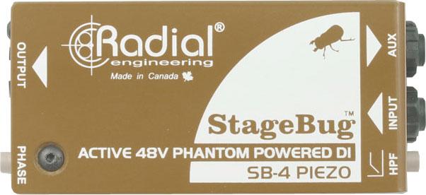 Radial Engineering StageBug SB-4 Piezo Orchestra DI