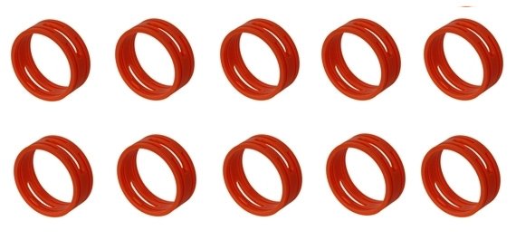 Neutrik XXR-2 (Red, 10-Pack)