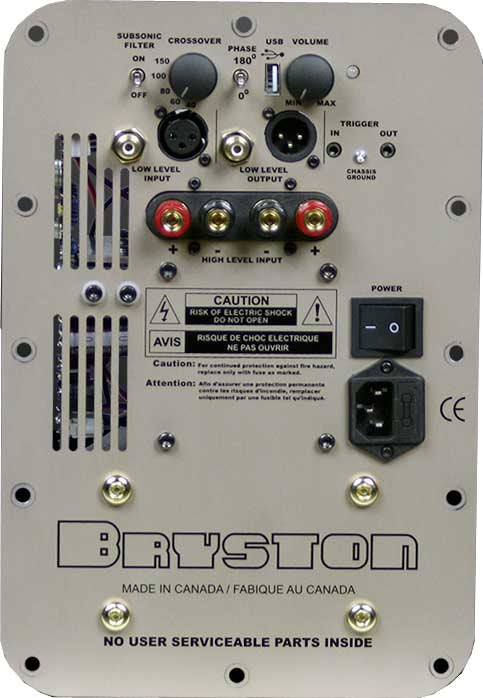 Bryston Mini T Sub (Black Ash)