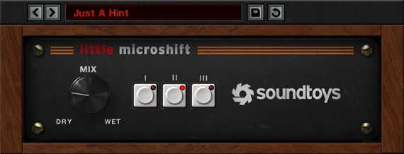 SoundToys Little MicroShift