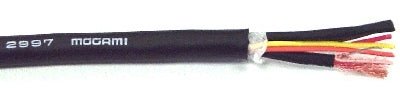 Mogami W2997 - 2c. 25awg w/4c. Sig RS422 Digital I/F (price per roll - 500 feet)