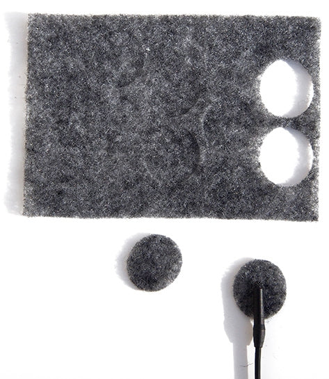 Rycote Lavalier Undercover Windscreen Grey - Pack of 100 uses 065105