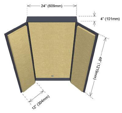 Primacoustic FlexiBooth Instant Voice-Over Booth grey