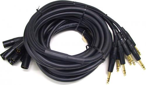 Mogami Gold 8 TRS - XLRM 25'