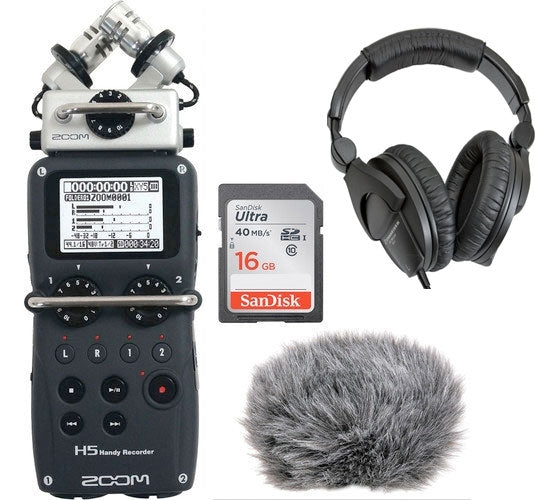 Zoom H5 Handy Recorder / Sennheiser HD 280 Kit