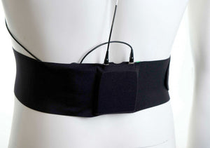 Ursa Straps Waist Belt - Large w/ Small Pouch (Black)