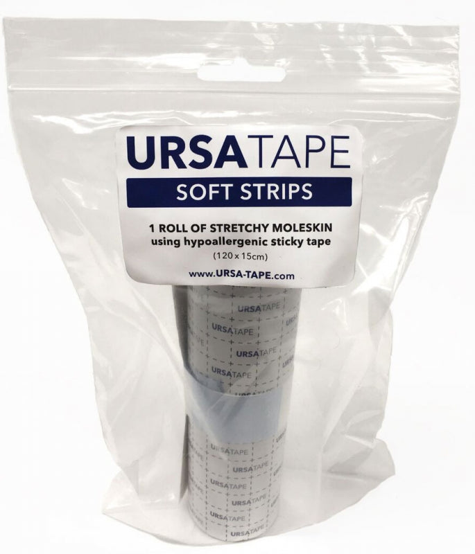 Ursa Straps Tape Soft Strips - Roll (Black)