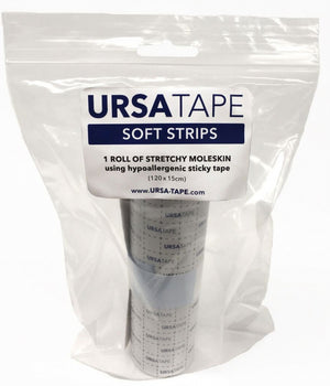 Ursa Straps Tape Soft Strips - Roll (Black)