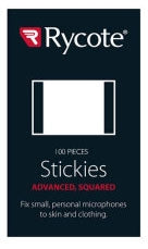 Rycote Stickies Squared Advanced Adhesive Pads - 25 Pack 066303