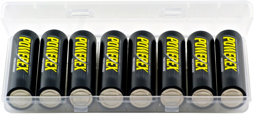 MAHA Energy Powerex AA MH8AAP-BH 2600 mAh 8-Pack Precharged Batterie