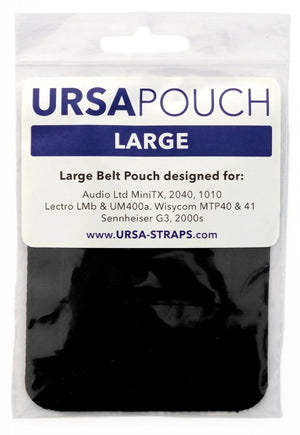 Ursa Straps Belt Pouch - Large (Black)
