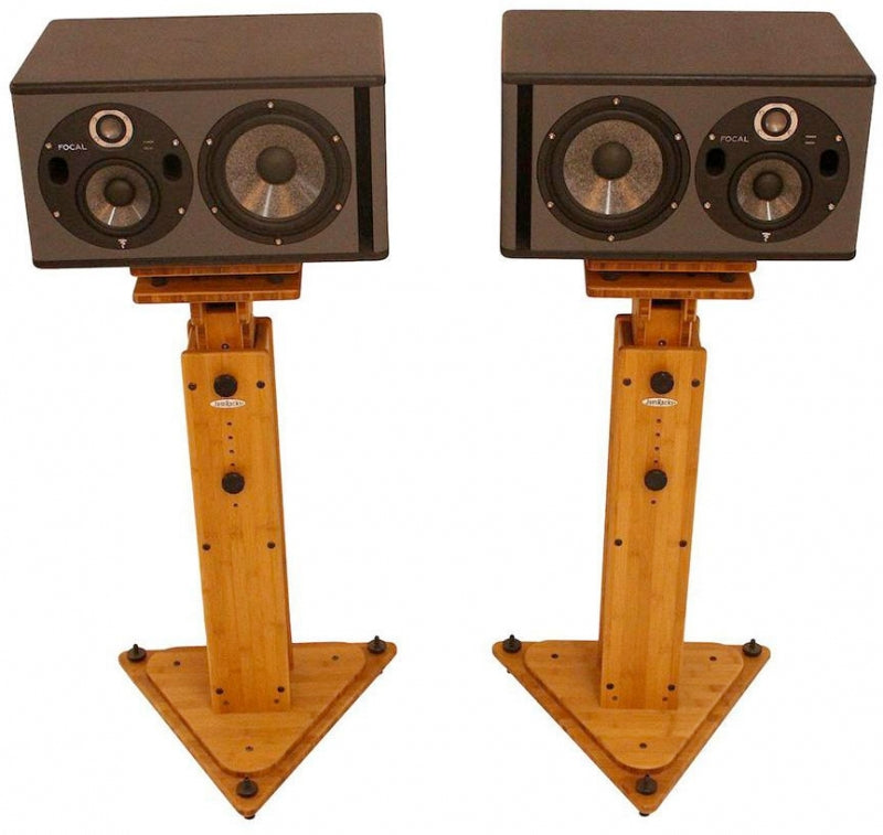 JamRacks Grand Speaker Stand (Bamboo)