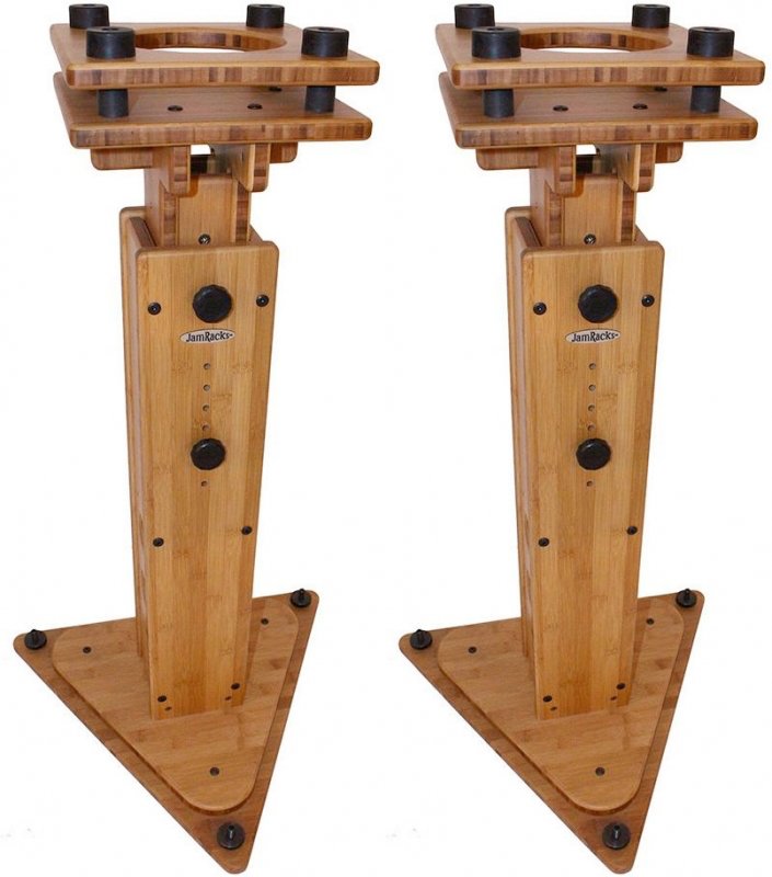 JamRacks Grand Speaker Stand (Bamboo)