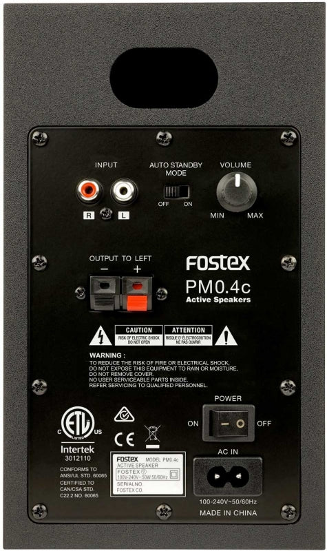 Fostex PM0.4C (Black)