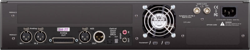 Apogee Symphony I/O MkII Thunderbolt 2x6 SE