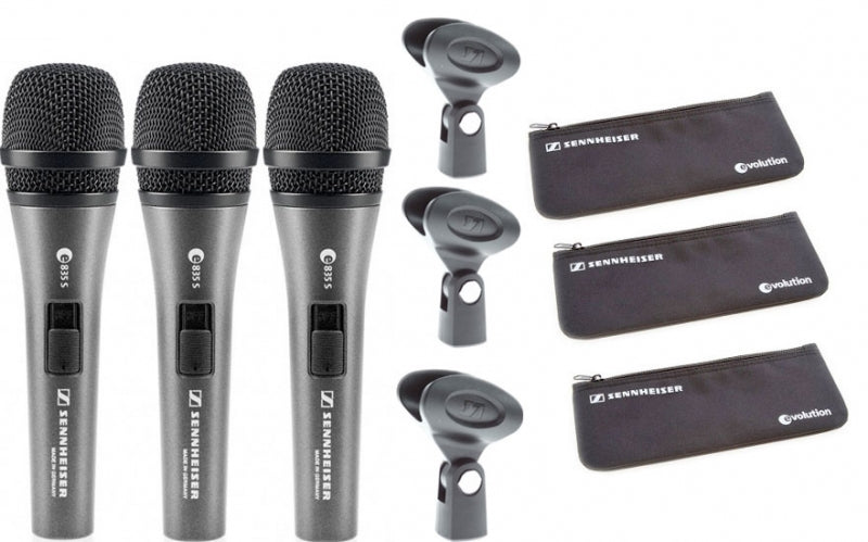 Sennheiser E 835-S 3-Pack