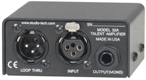 Studio Technologies Model 32A Talent Amplifier