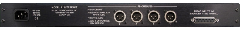 Studio Technologies Model 41 Interface