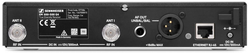 Sennheiser EM 300-500 G4 (Gw1: 558-608 MHz)