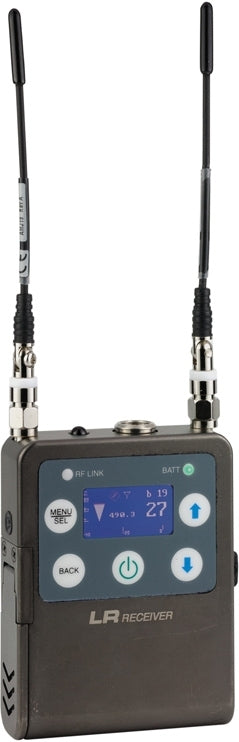 Lectrosonics LR (B1: 537.600 - 614.375 MHz, BLOCKS 21, 22, 23)
