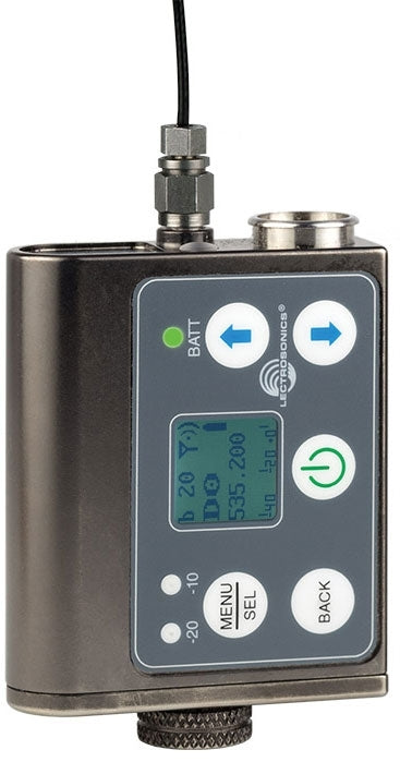 Lectrosonics SMWB (B1: 537.600 - 614.375 MHz, BLOCKS 21, 22, 23)