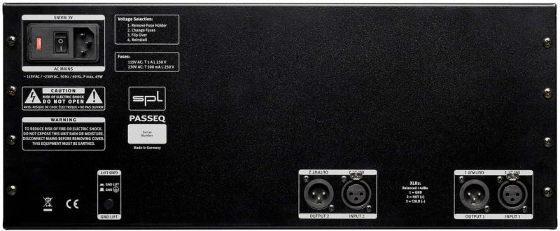 SPL Passeq Mastering Equalizer (Red)