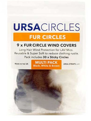 Ursa Straps 9x Fur Circles + 30x Stickies - Multipack