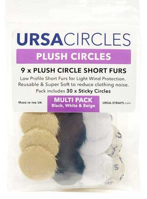 Ursa Straps 9x Plush Circles + 30x Stickies - Multipack