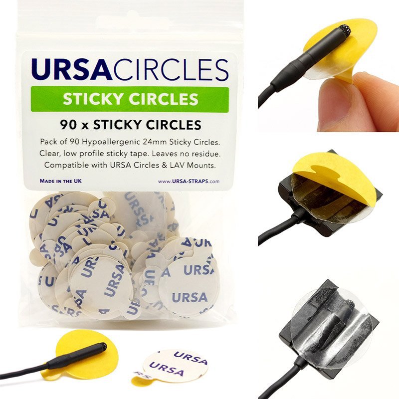 Ursa Straps Sticky Circles - 90 Pack