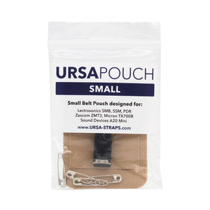 Ursa Straps Belt Pouch - Small (Beige)