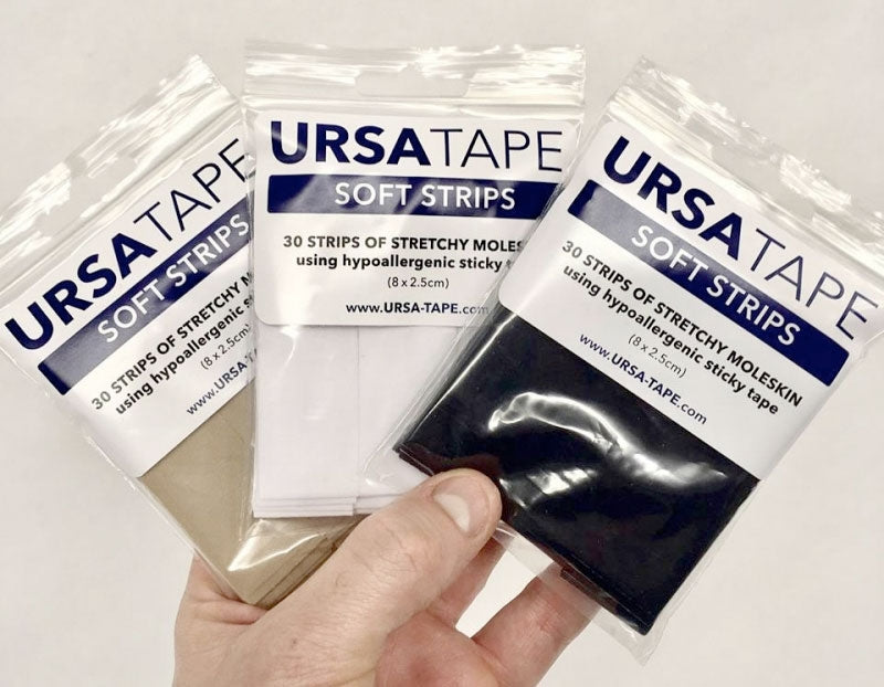 Ursa Straps Tape Soft Strips - 30 Small (Beige)