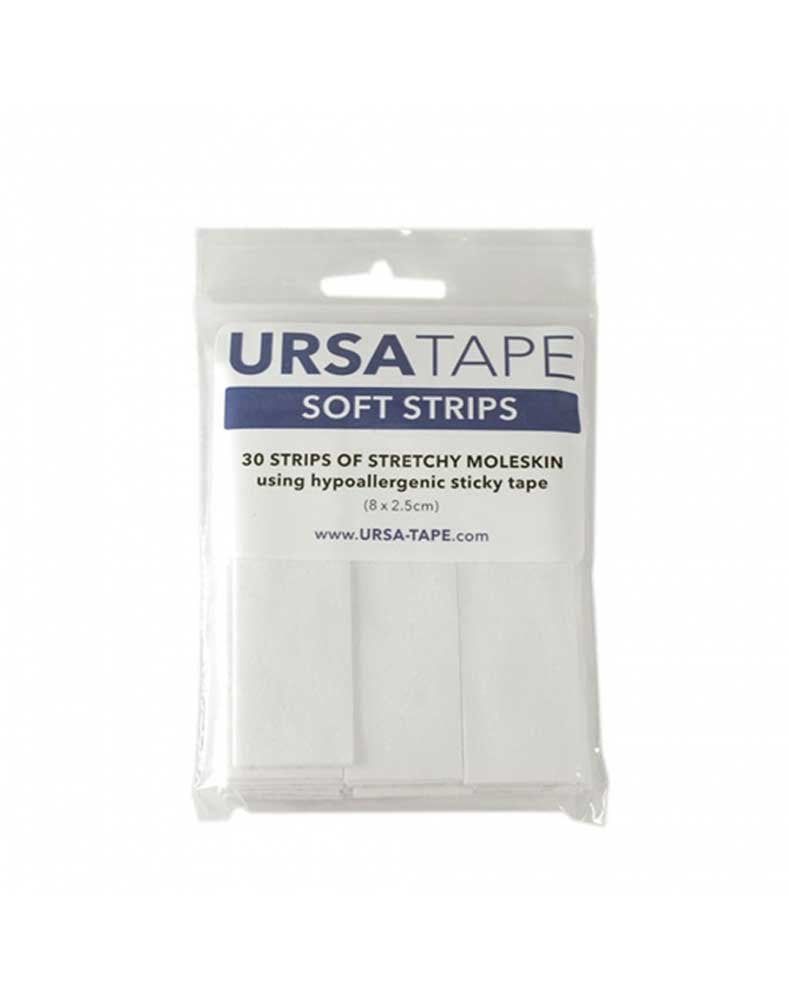 Ursa Straps Tape Soft Strips - 30 Small (White)