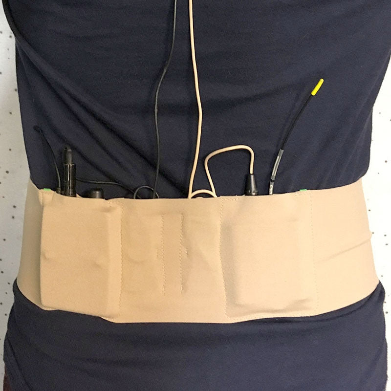 Ursa Straps Waist belt - Medium w/Double Pouch (Beige)