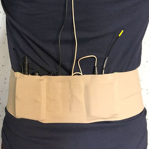 Ursa Straps Waist belt - Medium w/Double Pouch (Beige)