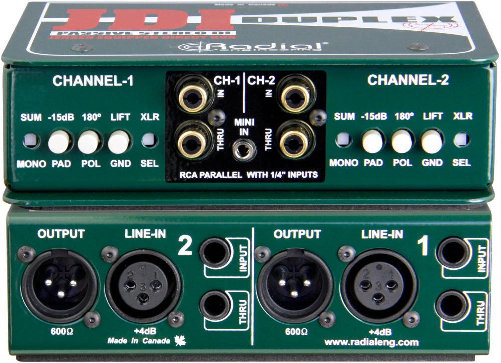 Radial Engineering JDI Duplex