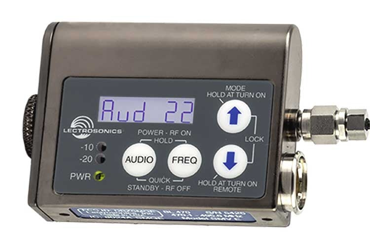 Lectrosonics SMV (BLOCK 22: 563.200 - 588.775 MHz)