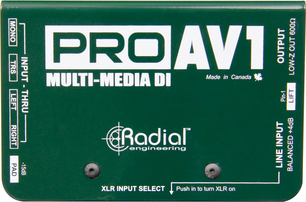 Radial Engineering ProAV1