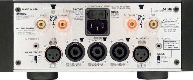 Benchmark AHB2 Rack Mount (Black)
