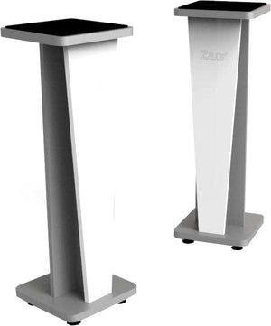 Zaor Croce Stand 42 - White Gloss Grey (pair)