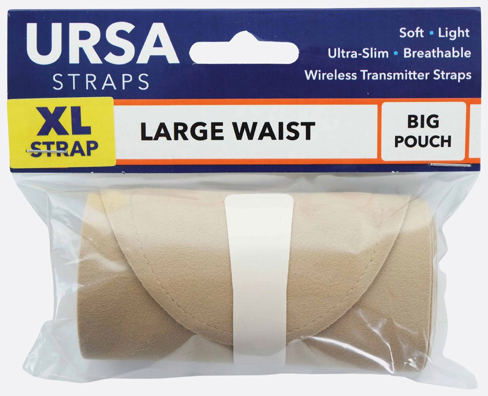 Ursa Straps Waist Belt - X-Large w/Big Pouch (Beige)