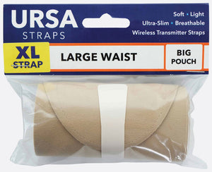 Ursa Straps Waist Belt - X-Large w/Big Pouch (Beige)