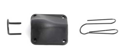 Bubblebee Industries The Lav Concealer for DPA 4060 (Single, Black)