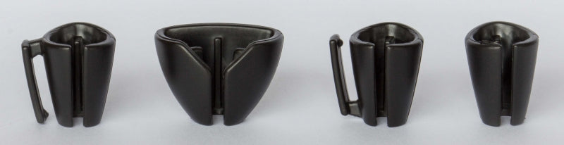 Hide-a-mic Holders for DPA 4060/4061/4071 (4-Set, Black)