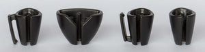 Hide-a-mic Holders for DPA 4060/4061/4071 (4-Set, Black)