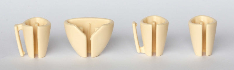 Hide-a-mic Holders for DPA 4060/4061/4071 (4-Set, Transparent)