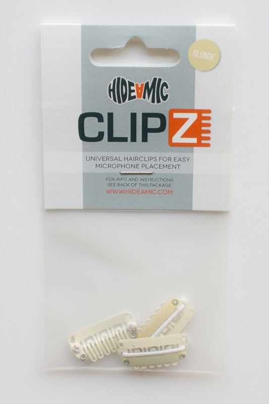 Hide-a-mic Clipz Universal (3-Set, Blond)