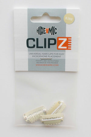 Hide-a-mic Clipz Universal (3-Set, Blond)