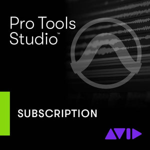 Avid Pro Tools Studio - 1-Year Subscription NEW