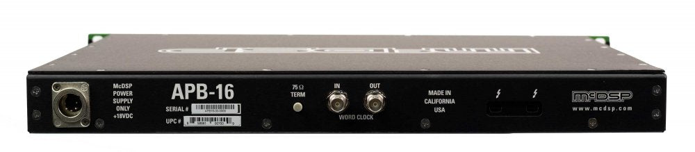 McDSP APB-16 Analog Processing Box